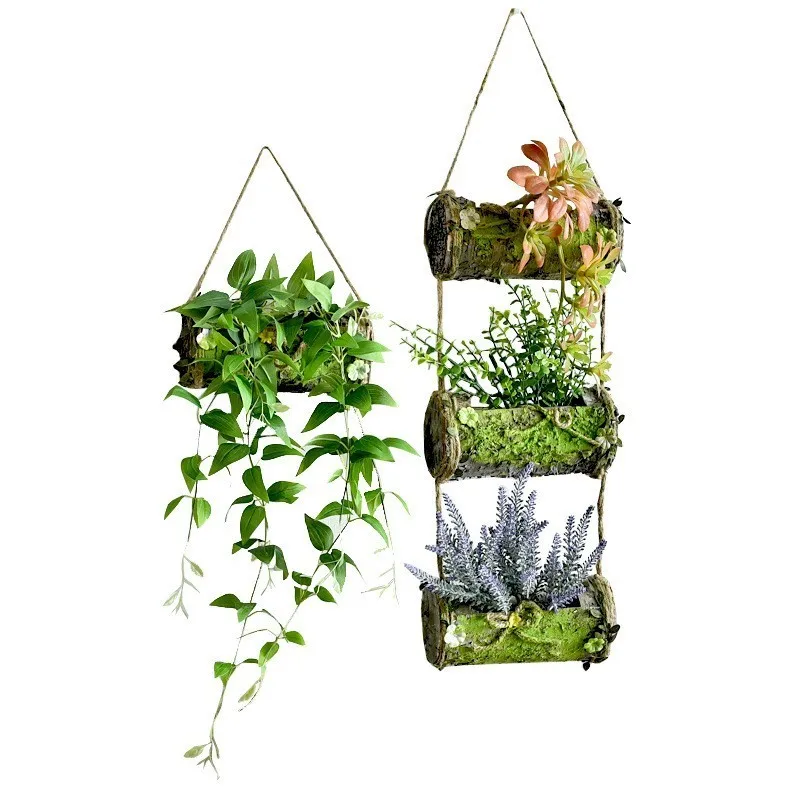 Creative Natural Bark Hanging flower Basket Wall Decoration Pendant Garden Home Artificial Flowerpot
Creative Natural Bark Hanging flower Basket Wall Decoration Pendant Garden Home Artificial Flowerpot