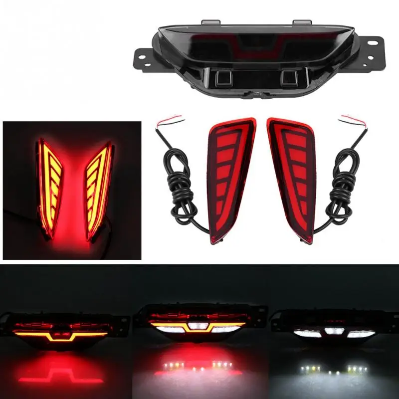 1 Pair DC 12V Car LED Tail Rear Bumper Brake Stop Light + Rear Fog Lamp for Toyota C-HR 2017-2018 Left + Right Car Styling
1 Pair DC 12V Car LED Tail Rear Bumper Brake Stop Light + Rear Fog Lamp for Toyota C-HR 2017-2018 Left + Right Car Styling