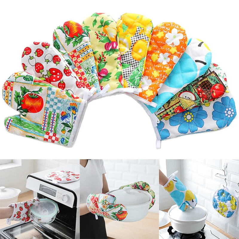 Kitchen Supplies Hot Insulation 1PC Microwave Oven Gloves Oven Mitts High Quality Thick High-temperature Cotton Popular Cute
Kitchen Supplies Hot Insulation 1PC Microwave Oven Gloves Oven Mitts High Quality Thick High-temperature Cotton Popular Cute
