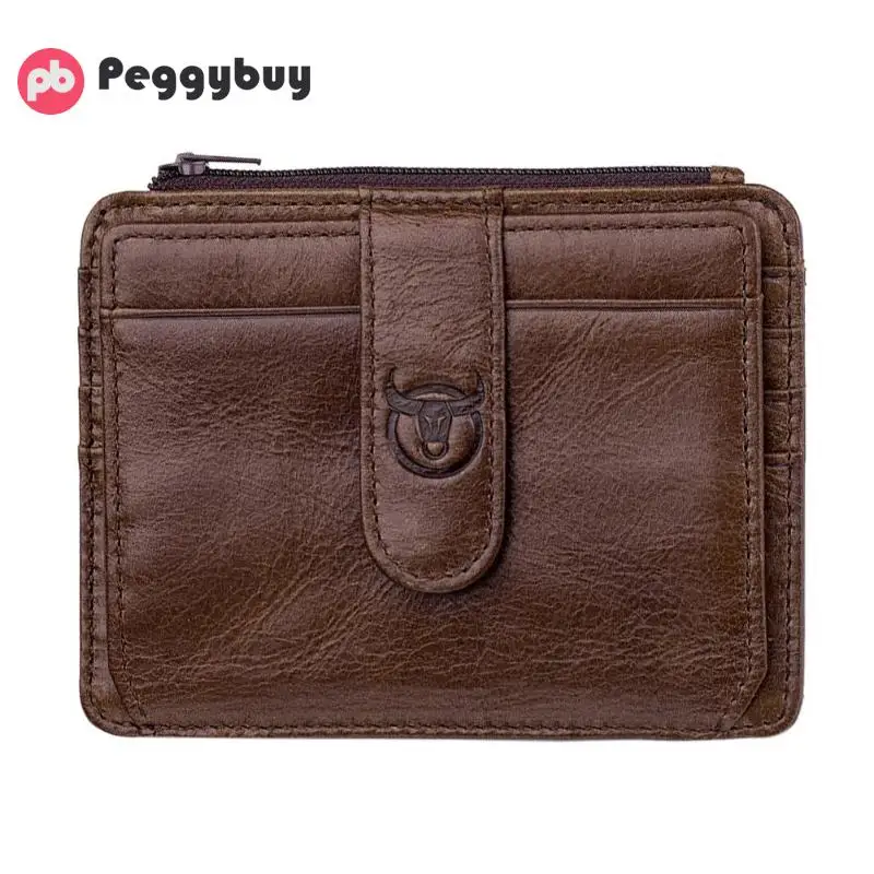 BULLCAPTAIN Men Genuine Leather RFID Wallet Male Organizer Coin Short Purse Pockets Slim Fashion Zipper Clamp Card Holder
BULLCAPTAIN Men Genuine Leather RFID Wallet Male Organizer Coin Short Purse Pockets Slim Fashion Zipper Clamp Card Holder