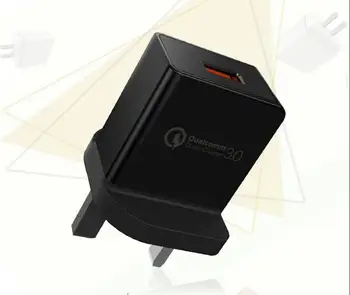 100PCS 18W 9V2A USB Quick Charger QC3.0 UK Plug USB AC Wall Adapter Charger For iPhone 6S Plus 8 X For Samsung S6 Note4 Huawei
100PCS 18W 9V2A USB Quick Charger QC3.0 UK Plug USB AC Wall Adapter Charger For iPhone 6S Plus 8 X For Samsung S6 Note4 Huawei
