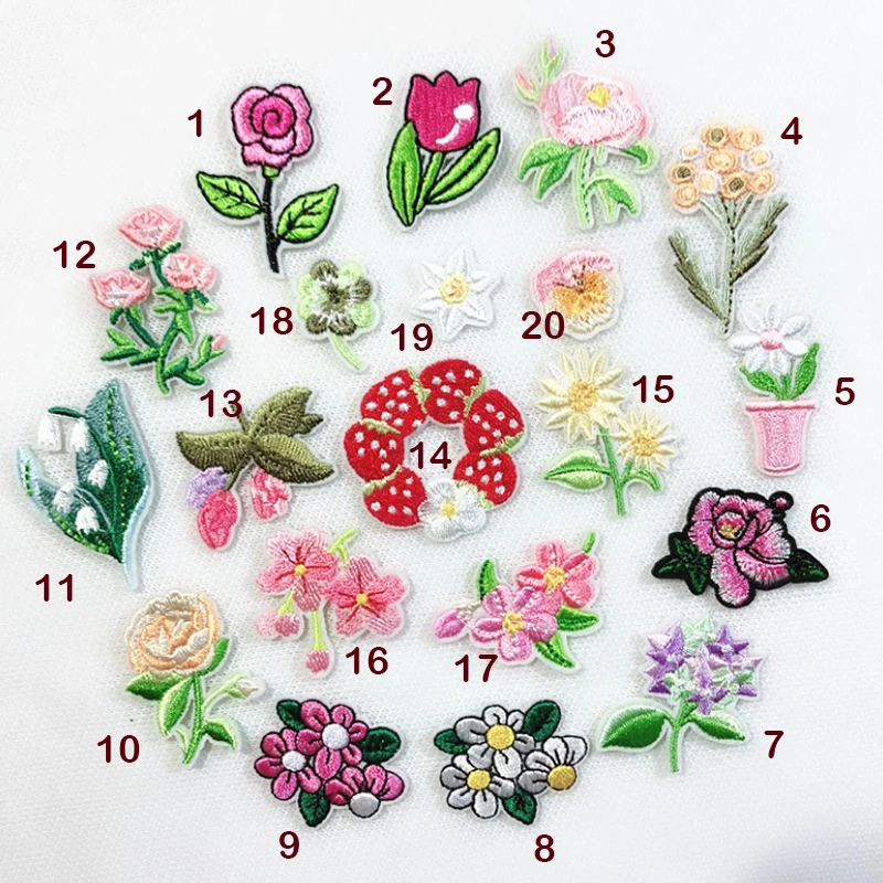 Flower embroidery cloth patches DIY clothing patches embroidery clothing accessories
Flower embroidery cloth patches DIY clothing patches embroidery clothing accessories