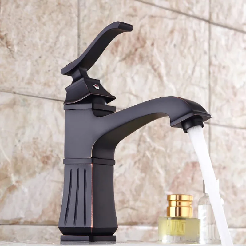 Bathroom Faucet Black Single Handle Hot Cold Switch Water Mixer Golden Taps Wash Basin Bathroom Deck Mounted Basin Faucet
Bathroom Faucet Black Single Handle Hot Cold Switch Water Mixer Golden Taps Wash Basin Bathroom Deck Mounted Basin Faucet