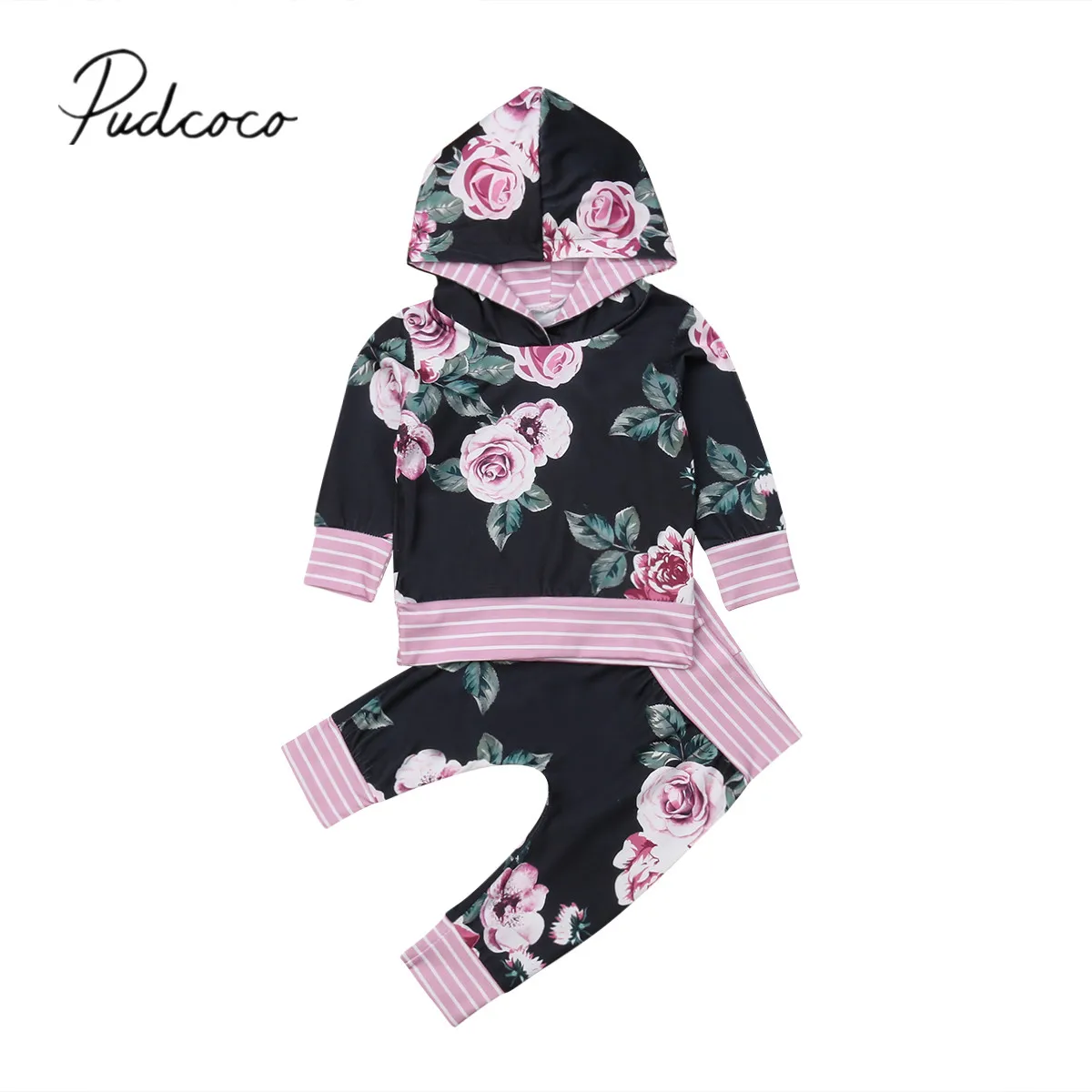 2018 Brand New 0-3Y Toddler Baby Girls Boys Autumn Clothes Sets Flowers Print Long Sleeve Pullover Sweatshirt Hoodie Tops+Pants
2018 Brand New 0-3Y Toddler Baby Girls Boys Autumn Clothes Sets Flowers Print Long Sleeve Pullover Sweatshirt Hoodie Tops+Pants