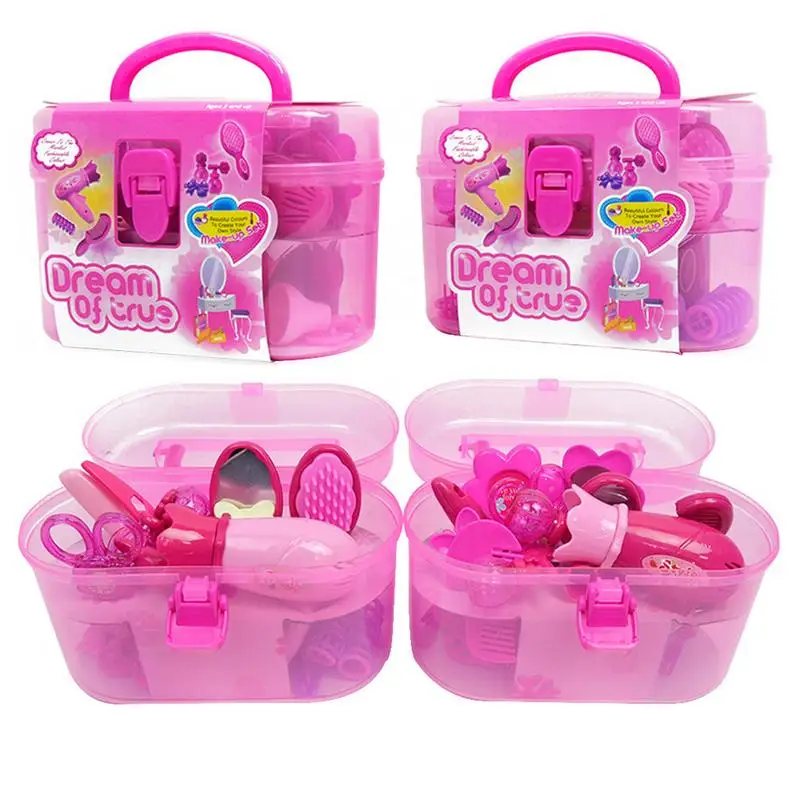 Fashionable Girl Pretend Toy Children's Play Toys Simulation Hairdryer Beauty Salon Dressing Set Pretend Princess Toy
Fashionable Girl Pretend Toy Children's Play Toys Simulation Hairdryer Beauty Salon Dressing Set Pretend Princess Toy