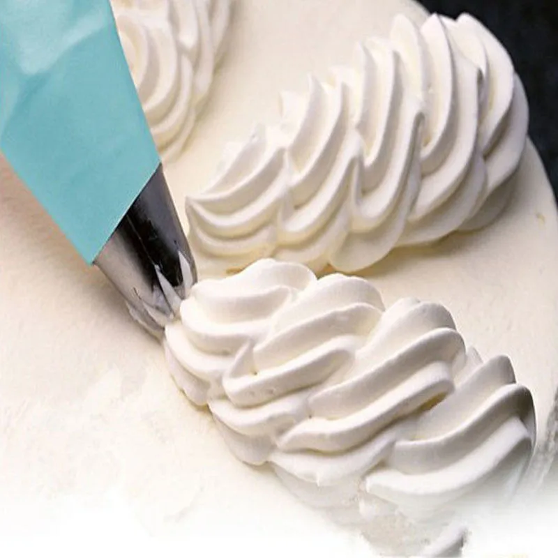 DIY Reusable/Disposable Cream Pastry Bag Cake Icing Piping Decorating Bags Tools Blue Silicone 3 Sizes Reusable Batter Dispenser
DIY Reusable/Disposable Cream Pastry Bag Cake Icing Piping Decorating Bags Tools Blue Silicone 3 Sizes Reusable Batter Dispenser