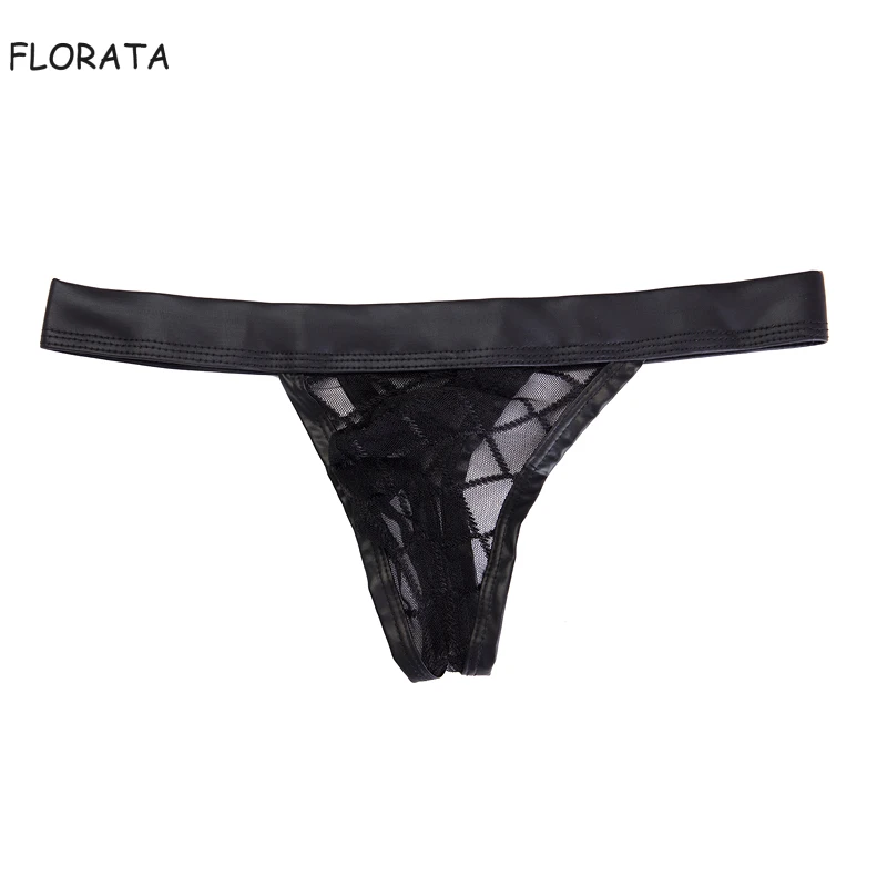 2019 New Arrival FLORATA Hot Sale Sexy Men's Brand Mesh Covered Thong Panties Underwear Jocks Mesh Black Underpants
2019 New Arrival FLORATA Hot Sale Sexy Men's Brand Mesh Covered Thong Panties Underwear Jocks Mesh Black Underpants