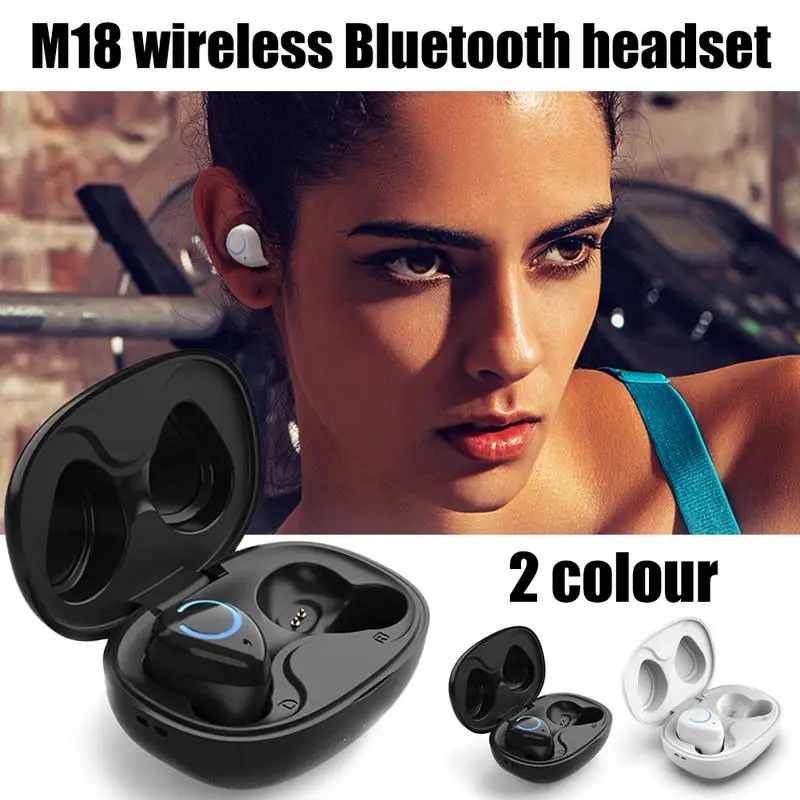 Wireless Bluetooth Dual In-ear HIFI Stereo Earphone 5.0 TWS Long Standby Hand-free Music Buile-in Mic Earbuds With Charging Box
Wireless Bluetooth Dual In-ear HIFI Stereo Earphone 5.0 TWS Long Standby Hand-free Music Buile-in Mic Earbuds With Charging Box