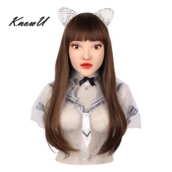 KnowU Halloween Headwear Female Realistic Mask Masquerade Silicone mascara cosplay de silicona силиконовая маска для косплея
KnowU Halloween Headwear Female Realistic Mask Masquerade Silicone mascara cosplay de silicona силиконовая маска для косплея