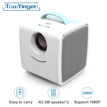 Touyinger Q2 Mini Projector 700 Lumen Gift for Children Portable LED Beamer Kids' Gift Home Theater wholesale dropshpping
Touyinger Q2 Mini Projector 700 Lumen Gift for Children Portable LED Beamer Kids' Gift Home Theater wholesale dropshpping