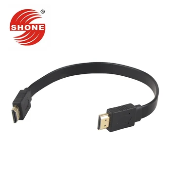 1.5 m version 1.4 3D flat HDMI HD cable HDMI A-A flat cable video cable 0.3 m