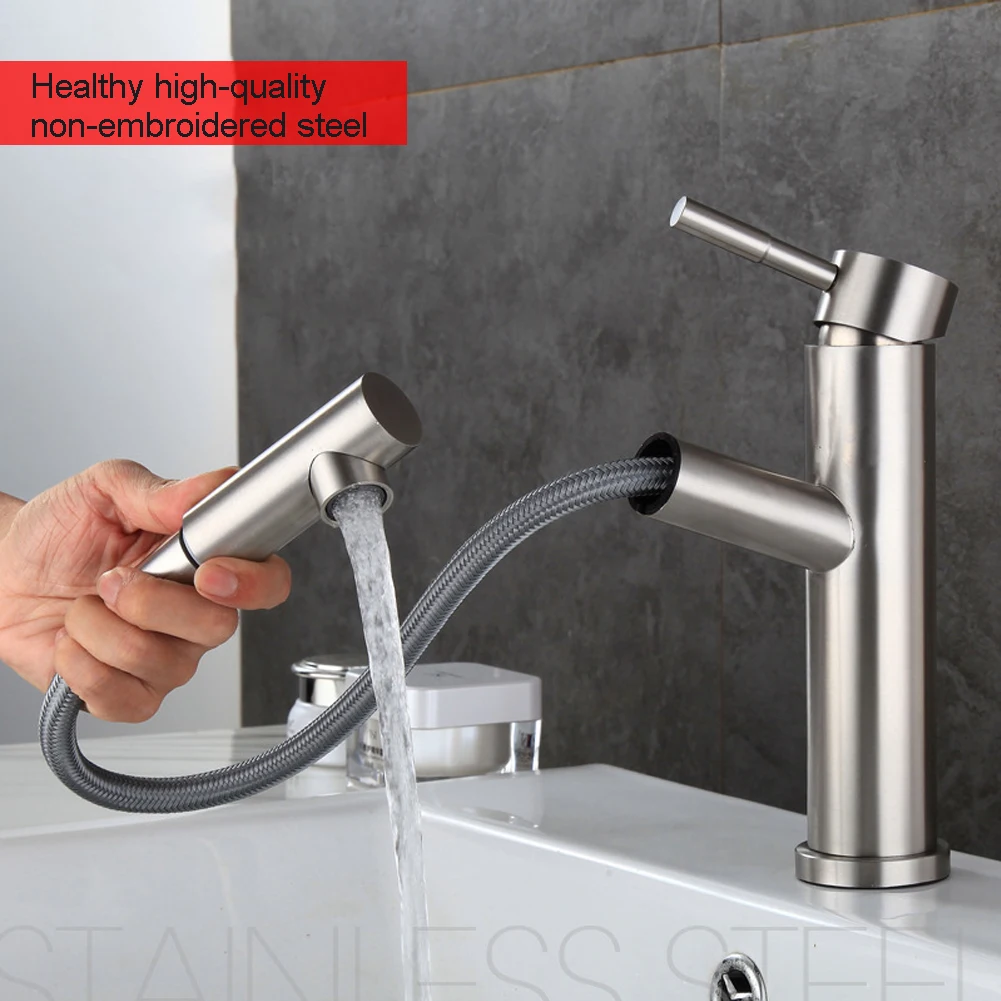 Stainless Steel Basin Faucet Bathroom Waterfall Cold Hot Kitchen Accessories Multiple Filter Anti-Corrosion Eco-friendly Modern
Stainless Steel Basin Faucet Bathroom Waterfall Cold Hot Kitchen Accessories Multiple Filter Anti-Corrosion Eco-friendly Modern