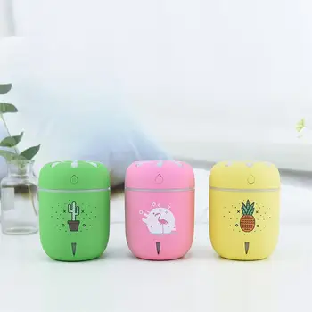 200ML Small Chamomile Humidifier 7 Color Changing USB Mini Cartoon Flamingo Cactus Air Fresher Mist Maker for Home Office Car
200ML Small Chamomile Humidifier 7 Color Changing USB Mini Cartoon Flamingo Cactus Air Fresher Mist Maker for Home Office Car