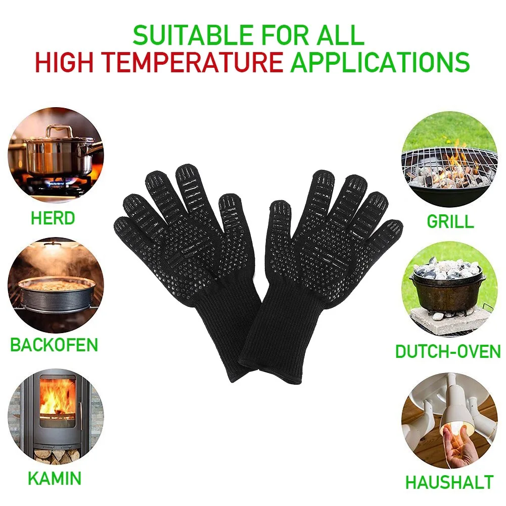 Youool Baking Glove Extreme Heat Resistant Multi-Purpose Grilling Cook Gloves Kitchen Barbecue Glove BBQ Gloves
Youool Baking Glove Extreme Heat Resistant Multi-Purpose Grilling Cook Gloves Kitchen Barbecue Glove BBQ Gloves
