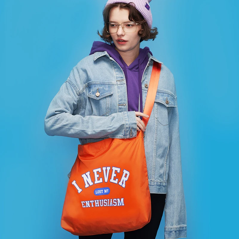 Large capacity black orange shopping bag tote bag ladies hand bags Nylon Letter Hasp Unisex travel
Large capacity black orange shopping bag tote bag ladies hand bags Nylon Letter Hasp Unisex travel