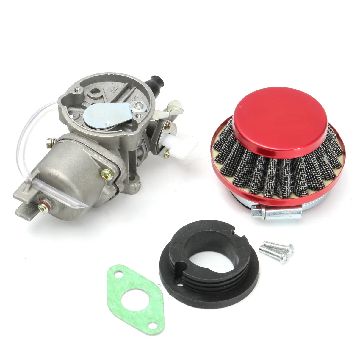 Carburetor Carb Air Filter Assembly For 43cc 47cc 49cc Mini Moto ATV Dirt for Pocket Bike Metal Red
Carburetor Carb Air Filter Assembly For 43cc 47cc 49cc Mini Moto ATV Dirt for Pocket Bike Metal Red