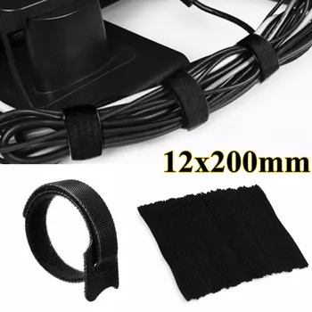 50Pcs Reusable Nylon Cable Ties 12 x 200mm Hook and Loop Cable Tie with Eyelet Hole Cables organizer Hook Loop Sticky Straps
50Pcs Reusable Nylon Cable Ties 12 x 200mm Hook and Loop Cable Tie with Eyelet Hole Cables organizer Hook Loop Sticky Straps