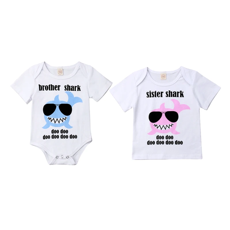 Baby Girl Clothes Sister Brother Adorable Kid Baby Boys Girls Cotton Fashion Letter Romper Bodysuit T-shirt Outfits Clothes Set
Baby Girl Clothes Sister Brother Adorable Kid Baby Boys Girls Cotton Fashion Letter Romper Bodysuit T-shirt Outfits Clothes Set