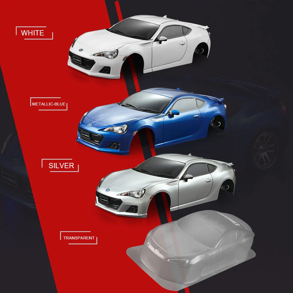 195mm KillerBody RC Car Body Shell Frame Kit for Subaru BRZ 1/10 Electric Touring Car RC Racing DIY Parts
195mm KillerBody RC Car Body Shell Frame Kit for Subaru BRZ 1/10 Electric Touring Car RC Racing DIY Parts