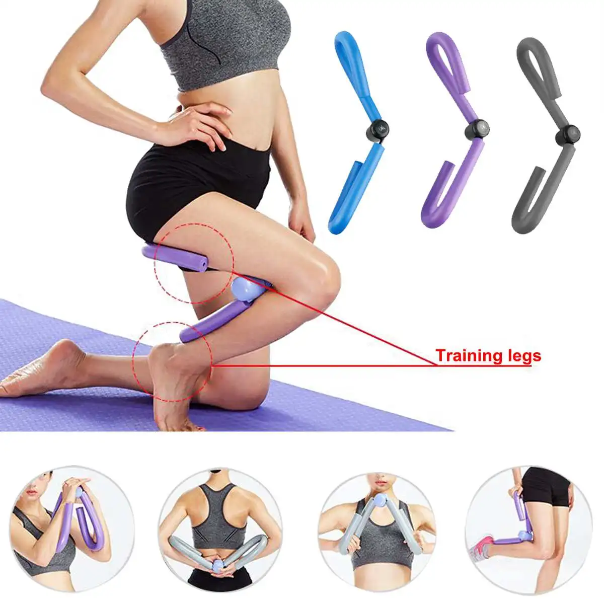 Thigh Exercisers Gym Sports Thigh Master Leg Arm Muscle Toner Exercise Machine Fitness Workout Home Gym Tool
Thigh Exercisers Gym Sports Thigh Master Leg Arm Muscle Toner Exercise Machine Fitness Workout Home Gym Tool