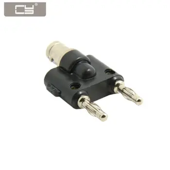10pcs/lot BNC Female Jack to Two Dual Banana Male Plug Pin RF Splitter Connector Adapter
10pcs/lot BNC Female Jack to Two Dual Banana Male Plug Pin RF Splitter Connector Adapter