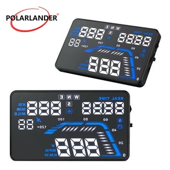 Hot Sale 5.5 inch Screen Car HUD Head Up Display Car Styling Speeding Warning System 0-400 km/h free shipping
Hot Sale 5.5 inch Screen Car HUD Head Up Display Car Styling Speeding Warning System 0-400 km/h free shipping