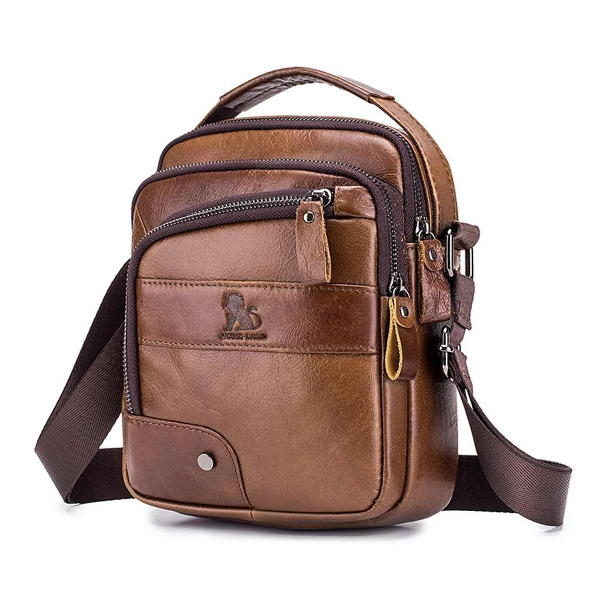2019 Brands Genuine Cow Leather Messenger Bag Men Handbag Chest Crossbody Shoulder Bag Tas Business Small Male Bolsas Sac Black
2019 Brands Genuine Cow Leather Messenger Bag Men Handbag Chest Crossbody Shoulder Bag Tas Business Small Male Bolsas Sac Black