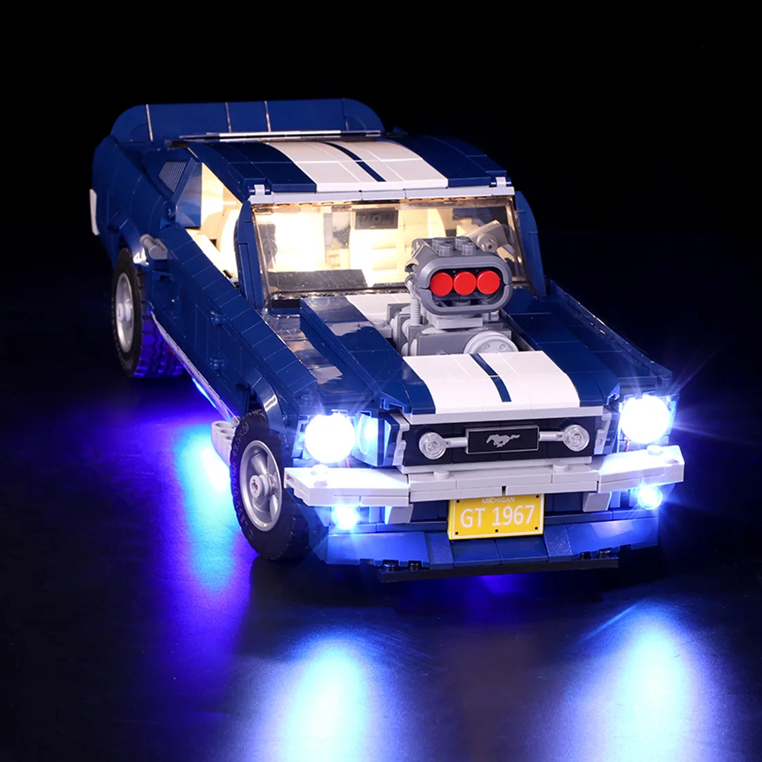 Vonado DIY LED Light For Ford Mustang 10265 Building Block Updated Version Modified Brick Kit Popular Children Gift Toy
Vonado DIY LED Light For Ford Mustang 10265 Building Block Updated Version Modified Brick Kit Popular Children Gift Toy