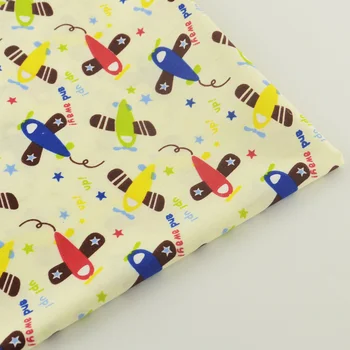 Airplane Designs 100% Cotton Beige Fabric Quilting Patchwork Bedding Cloth Home Textile Scrapbooking Decoration Tela Tissue CM
Airplane Designs 100% Cotton Beige Fabric Quilting Patchwork Bedding Cloth Home Textile Scrapbooking Decoration Tela Tissue CM