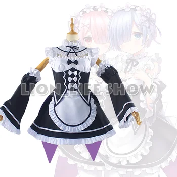Re:Zero kara Hajimeru Isekai Rem Ram Maid Servant Cosplay Costume With Headwear
Re:Zero kara Hajimeru Isekai Rem Ram Maid Servant Cosplay Costume With Headwear