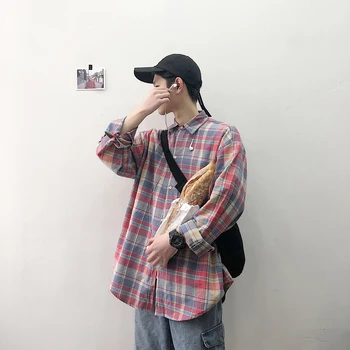 2019 Men's Lattice Hawaiian Shirt Men French Cuff Mens Brand Fashion Cotton Clothes Lapel Collar High-quality Shirts Size S-XL
2019 Men's Lattice Hawaiian Shirt Men French Cuff Mens Brand Fashion Cotton Clothes Lapel Collar High-quality Shirts Size S-XL