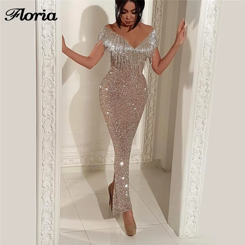 New Glitter Tassel Mermaid Evening Dresses Robe de soiree Aibye Muslim Turkish Dubai Long Prom Dress Formal Pageant Abendkleider
New Glitter Tassel Mermaid Evening Dresses Robe de soiree Aibye Muslim Turkish Dubai Long Prom Dress Formal Pageant Abendkleider