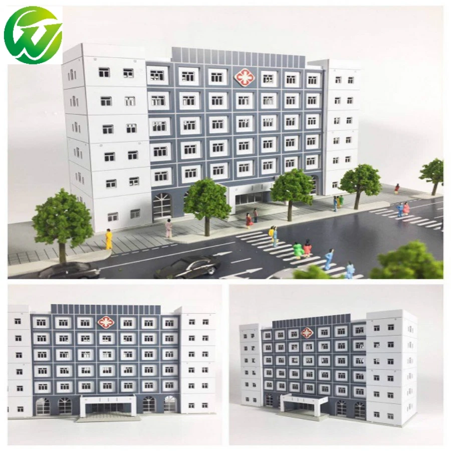 1/150 160 Architectural scene model Anime regular hospital building for hobby model maker
1/150 160 Architectural scene model Anime regular hospital building for hobby model maker