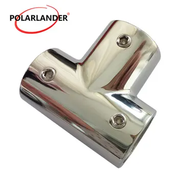 1 PC 1'' 25mm 3 WAY 90 Degree Tee Tube Rail Fittings Tube Stainless Steel Hardware for Boat Marine Yacht
1 PC 1'' 25mm 3 WAY 90 Degree Tee Tube Rail Fittings Tube Stainless Steel Hardware for Boat Marine Yacht