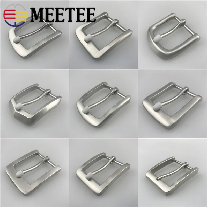 Meetee 40mm Stainless Steel Leather Pin Belt Buckle Head High-quality for Men Casual 37-39mm Belt Decor Buckle DIYHardwareCraft
Meetee 40mm Stainless Steel Leather Pin Belt Buckle Head High-quality for Men Casual 37-39mm Belt Decor Buckle DIYHardwareCraft