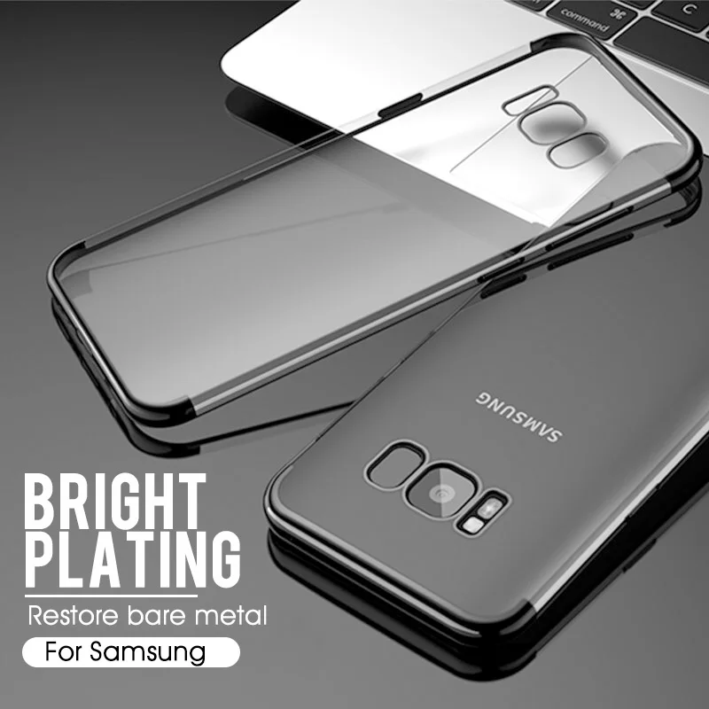GVU Plating Transparent TPU Cases For Samsung Galaxy S9 S8 S7 S6 edge Phone Case For Samsung Note8 Note9 S8 S9 Plus Cover Case
GVU Plating Transparent TPU Cases For Samsung Galaxy S9 S8 S7 S6 edge Phone Case For Samsung Note8 Note9 S8 S9 Plus Cover Case