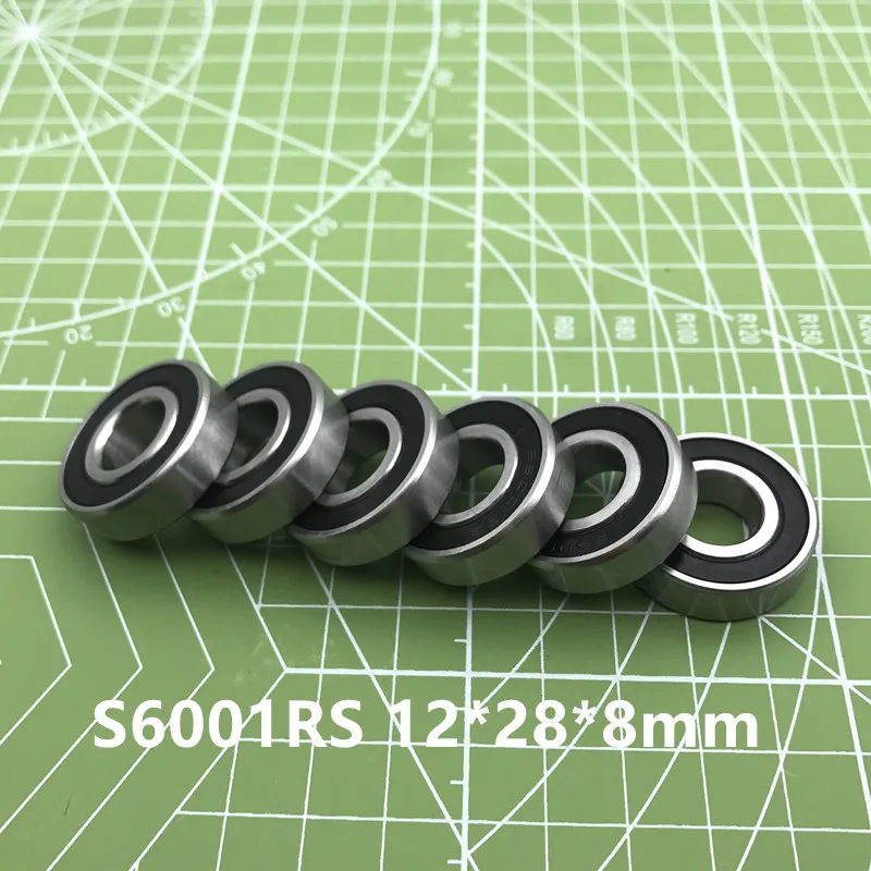 2023 New Limited 10pcs Flange Bushing Ball Bearings 12*28*8 Mm S6001rs Stainlesss Steel Bearing Stainless
2023 New Limited 10pcs Flange Bushing Ball Bearings 12*28*8 Mm S6001rs Stainlesss Steel Bearing Stainless