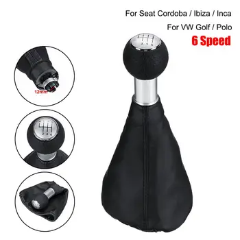 6 Speed Manual Transmission Car Gear Shift Knob Lever Shifter Gaiter Boot Cover For VW for Polo Golf MK4 Seat IBIZA
6 Speed Manual Transmission Car Gear Shift Knob Lever Shifter Gaiter Boot Cover For VW for Polo Golf MK4 Seat IBIZA