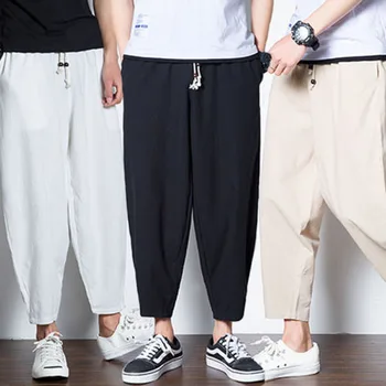 2018 Brand New Fashion Men's Linen Loose Pants Beach Drawstring Bottoms Casual Long Slacks Solid Trousers Plus
2018 Brand New Fashion Men's Linen Loose Pants Beach Drawstring Bottoms Casual Long Slacks Solid Trousers Plus