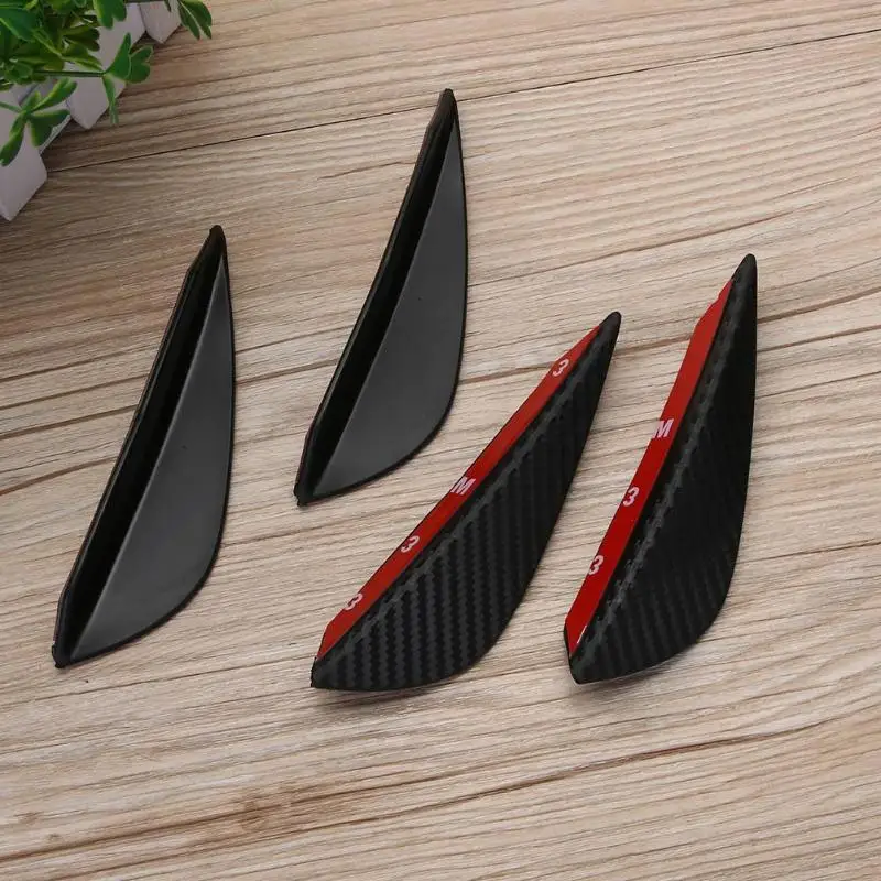 4Pcs Universal Carbon Fiber Front Bumper Lip Splitter Fin Air Knife Auto Body Kit Car Spoiler Canards Valence Chin Accessories
4Pcs Universal Carbon Fiber Front Bumper Lip Splitter Fin Air Knife Auto Body Kit Car Spoiler Canards Valence Chin Accessories
