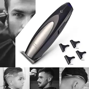 

KEMEI Electric Mute Hair Clipper Trimmer Shaver USB Rechargeable Hairstyle Hairdressing Cutter Razor Machine For Men Gifts