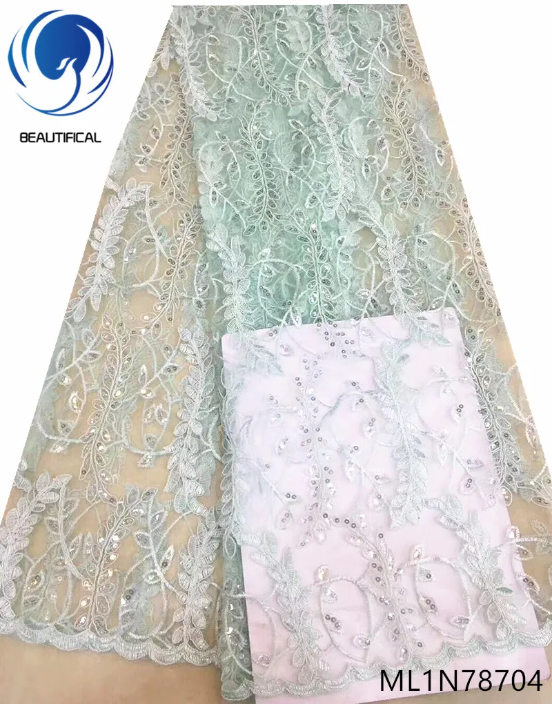 BEAUTIFICAL high quality sequin lace african sequin lace fabric latest tulle net lace fabric 5 yards embroidered fabric ML1N787
BEAUTIFICAL high quality sequin lace african sequin lace fabric latest tulle net lace fabric 5 yards embroidered fabric ML1N787