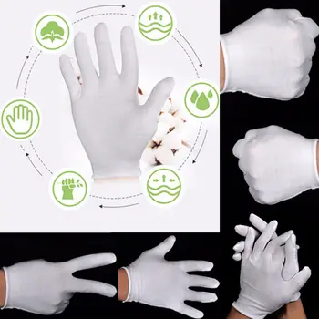 New Arrivals 6 PCs White Inspection 100% Cotton Work Gloves Ceremonial Gloves Male Female Serving Waiters Drivers Jewelry Gloves
New Arrivals 6 PCs White Inspection 100% Cotton Work Gloves Ceremonial Gloves Male Female Serving Waiters Drivers Jewelry Gloves