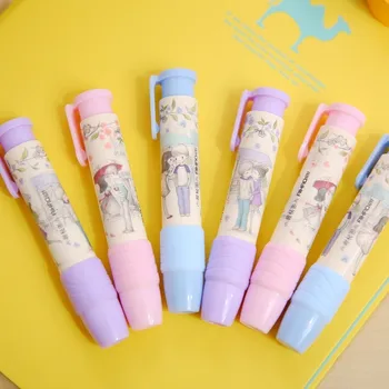 Creative Pencil Eraser Press Hand Pressing Eraser Lipstick Shape Office Stationery Box School Supplies 1PCS
Creative Pencil Eraser Press Hand Pressing Eraser Lipstick Shape Office Stationery Box School Supplies 1PCS
