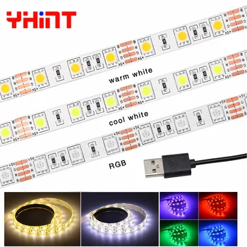 rgb led strip DC5V USB SMD5050 60led/m white light waterproof TV Background Lighting 1m 2m 3m 4m 5m tape with remote control set
rgb led strip DC5V USB SMD5050 60led/m white light waterproof TV Background Lighting 1m 2m 3m 4m 5m tape with remote control set