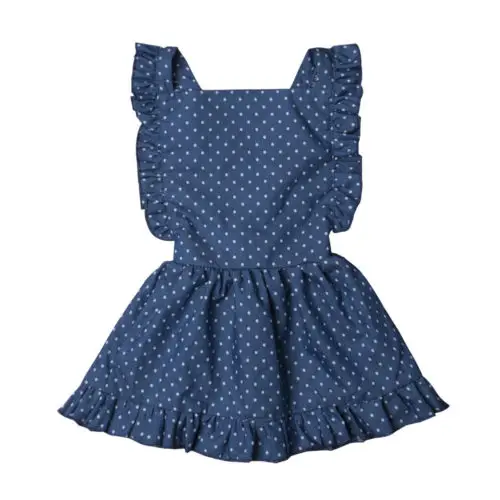 Newborn Baby Girls Clothes Dot Sleeveless Princess Party Dress Back Cross Party Dress
Newborn Baby Girls Clothes Dot Sleeveless Princess Party Dress Back Cross Party Dress