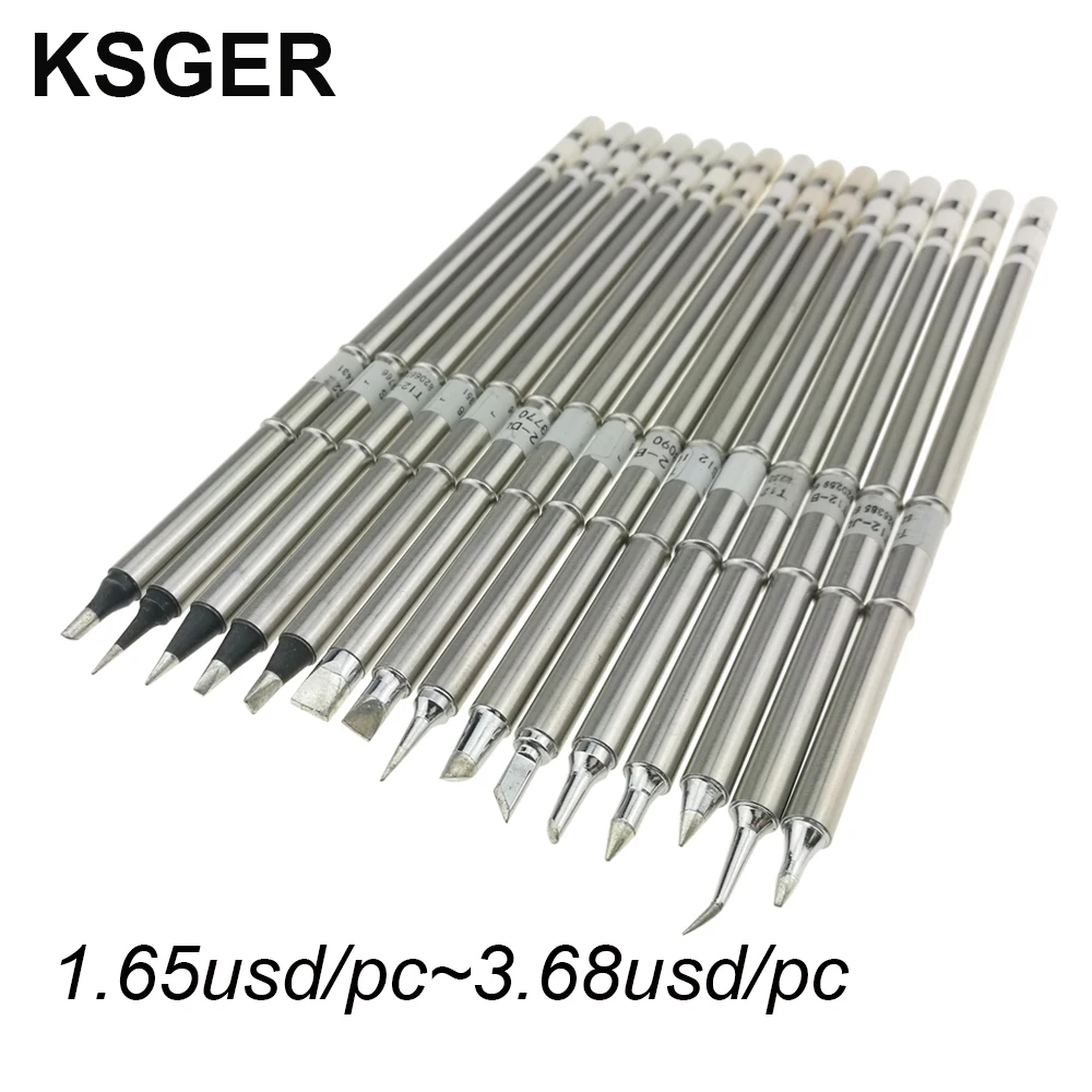 KSGER XA Grade T12 Electric Welding Tool Soldering Solder Iron Tips For Hakko FX951 Stm32 Stc Oled T12 Soldering Station
KSGER XA Grade T12 Electric Welding Tool Soldering Solder Iron Tips For Hakko FX951 Stm32 Stc Oled T12 Soldering Station