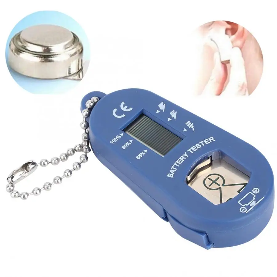 Sleep Glasses Hearing Aid Tester LCD Display Key-ring Battery Measuring Device Household Health Monitors
Sleep Glasses Hearing Aid Tester LCD Display Key-ring Battery Measuring Device Household Health Monitors