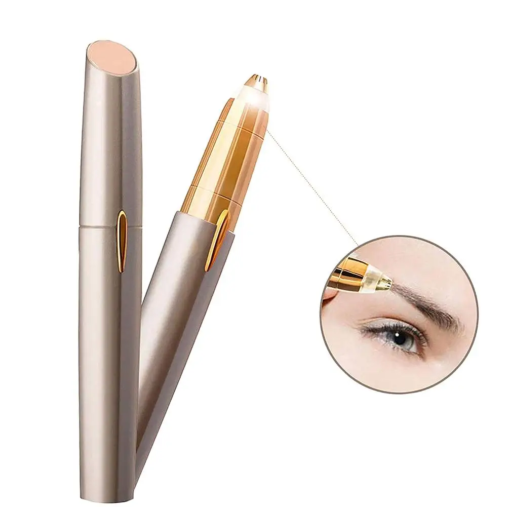 Electric Eyebrow Trimmer Women Mini Eyebrow Shaver Instant Painless Electric Face Brows Hair Remover Epilator Well Touch LED
Electric Eyebrow Trimmer Women Mini Eyebrow Shaver Instant Painless Electric Face Brows Hair Remover Epilator Well Touch LED