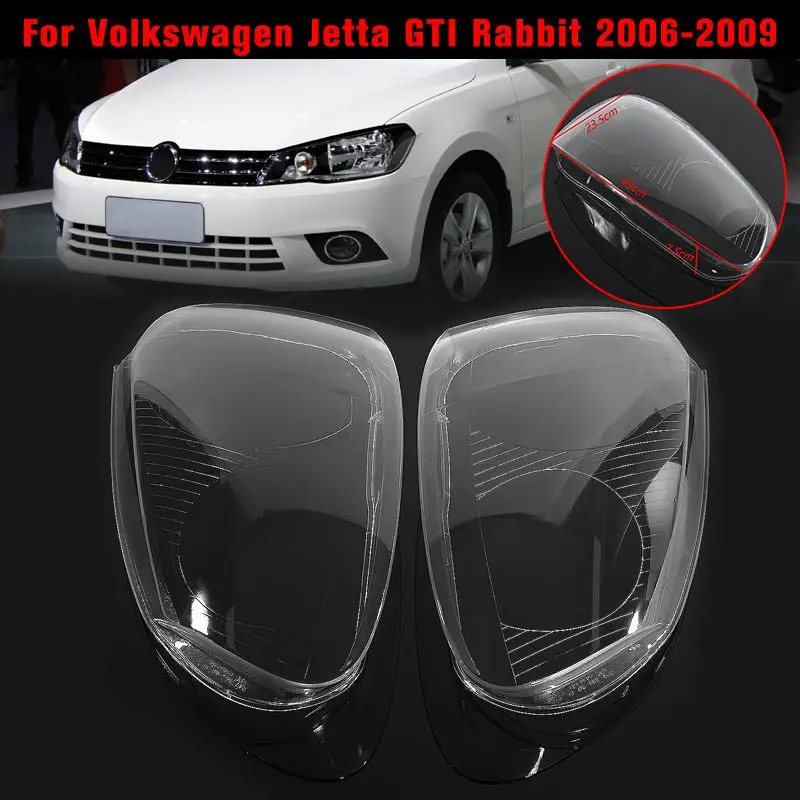 2PC Transparent Housing Headlight Lens Shell Cover Lamp Assembly For VW Rabbit 2006-2009 GTI GLI JETTA 2005-2009 R32 2008
2PC Transparent Housing Headlight Lens Shell Cover Lamp Assembly For VW Rabbit 2006-2009 GTI GLI JETTA 2005-2009 R32 2008
